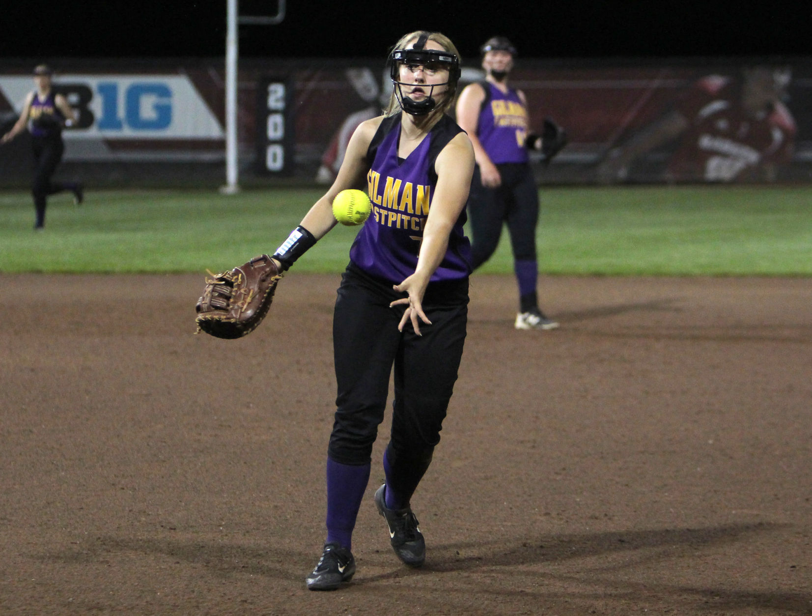 Gilman vs Blair-Taylor softball at Division 5 state semifinals 6-6-19